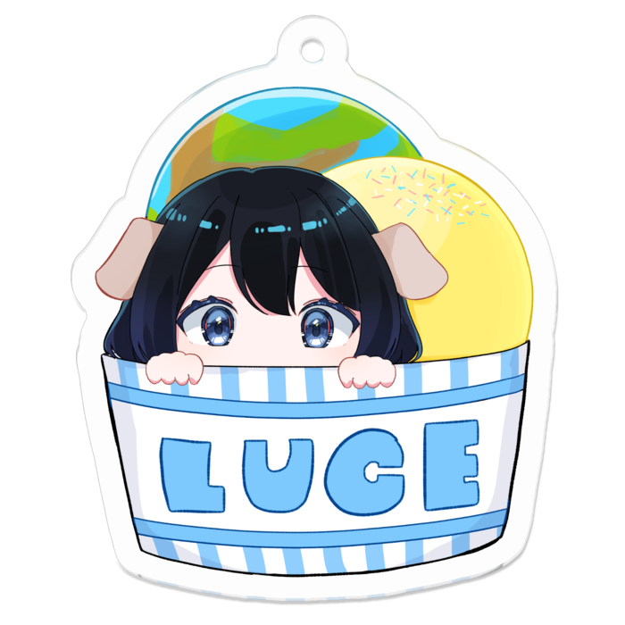 アクリルキーホルダー - 50 x 50 (mm)