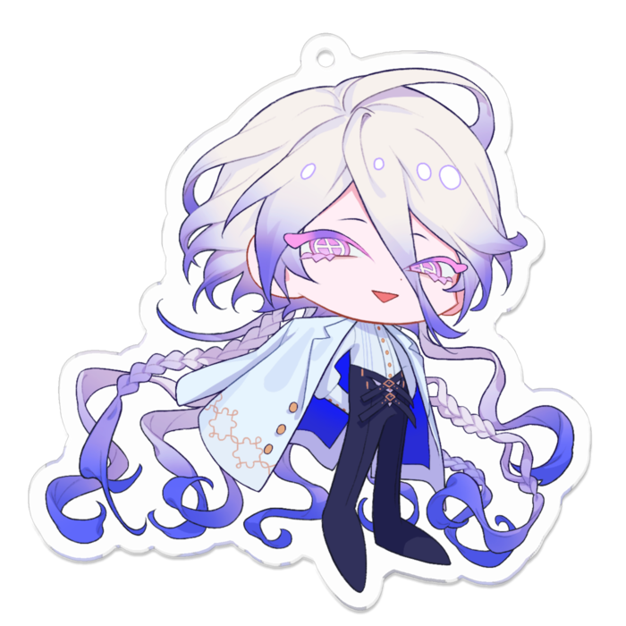 アクリルキーホルダー - 70 x 70 (mm)