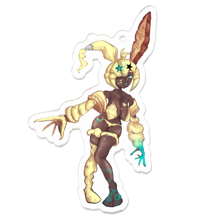 アクリルキーホルダー - 70 x 70 (mm)