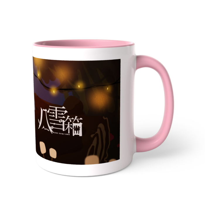 ツートンカラーマグカップ - 直径 8.2cm / 高さ 9.5cm