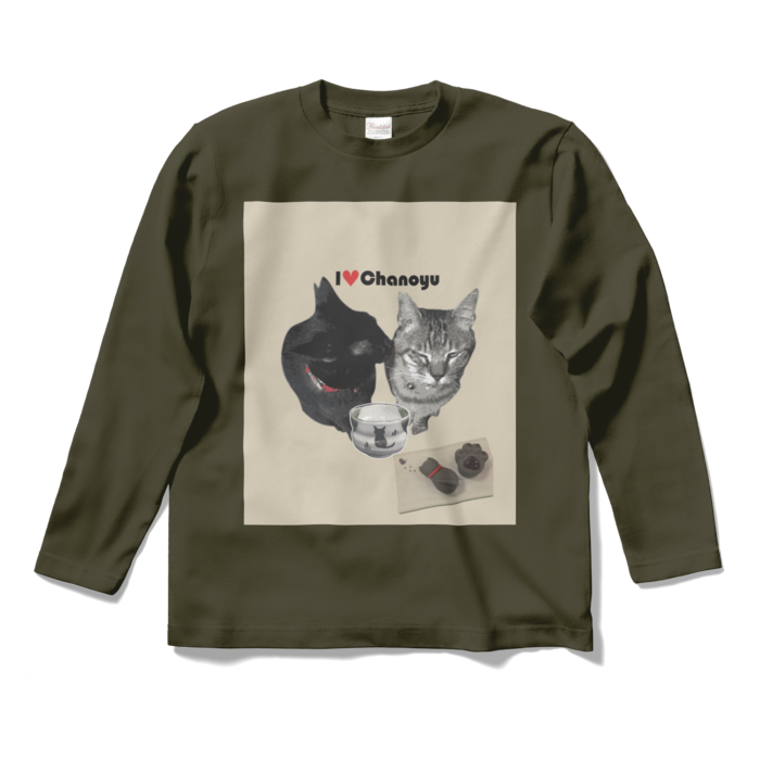 ロングスリーブTシャツ - S - アーミーグリーン
