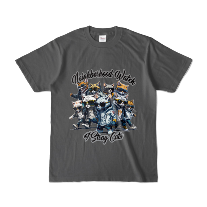 カラーTシャツ - S - チャコール (濃色)