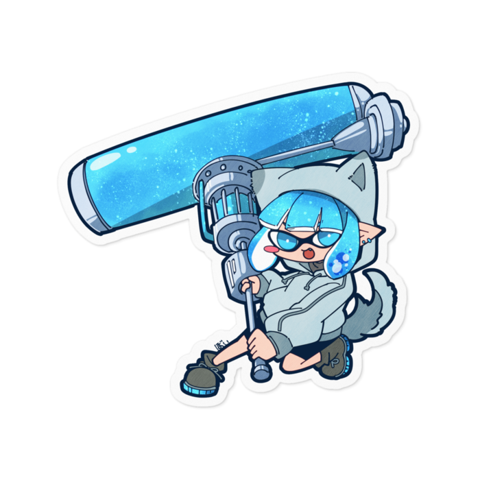 ステッカー - 100 x 100 (mm)