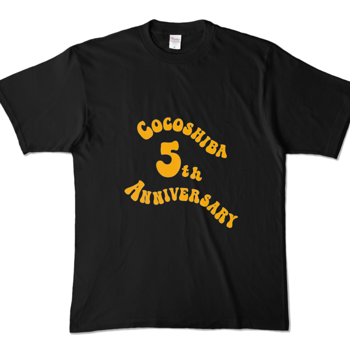 カラーTシャツ - XL - ブラック (濃色)