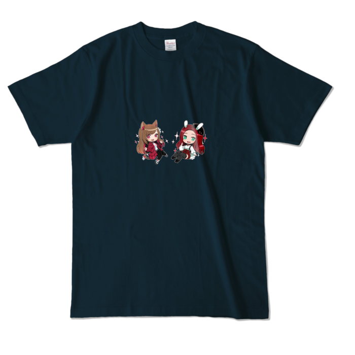 カラーTシャツ - L - ネイビー (濃色)