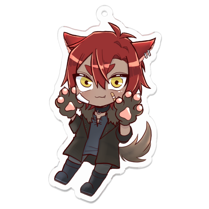 アクリルキーホルダー - 70 x 70 (mm)