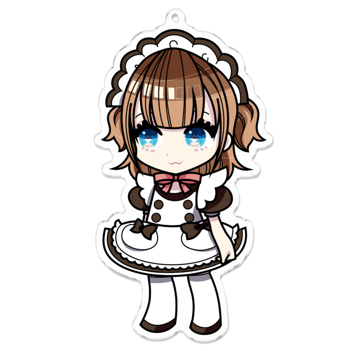 アクリルキーホルダー - 100 x 100 (mm)