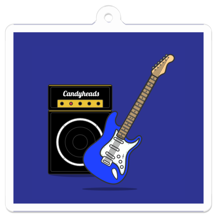 アクリルキーホルダー - 50 x 50 (mm)