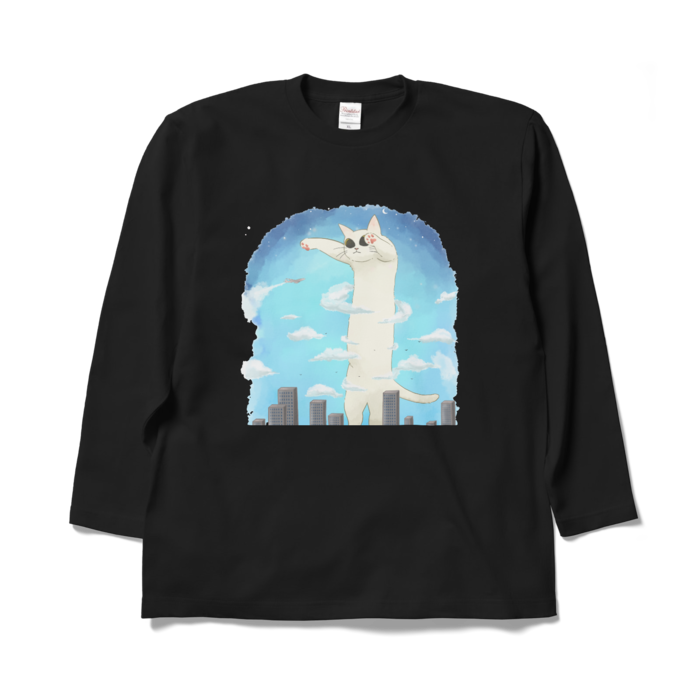 ロングスリーブTシャツ - XL - ブラック