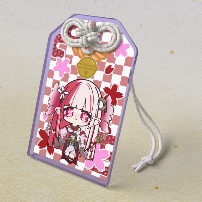 アクリルお守り(パープルver.)