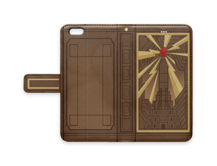 手帳型iPhoneケース - iPhone6 Plus - ストラップ穴 あり