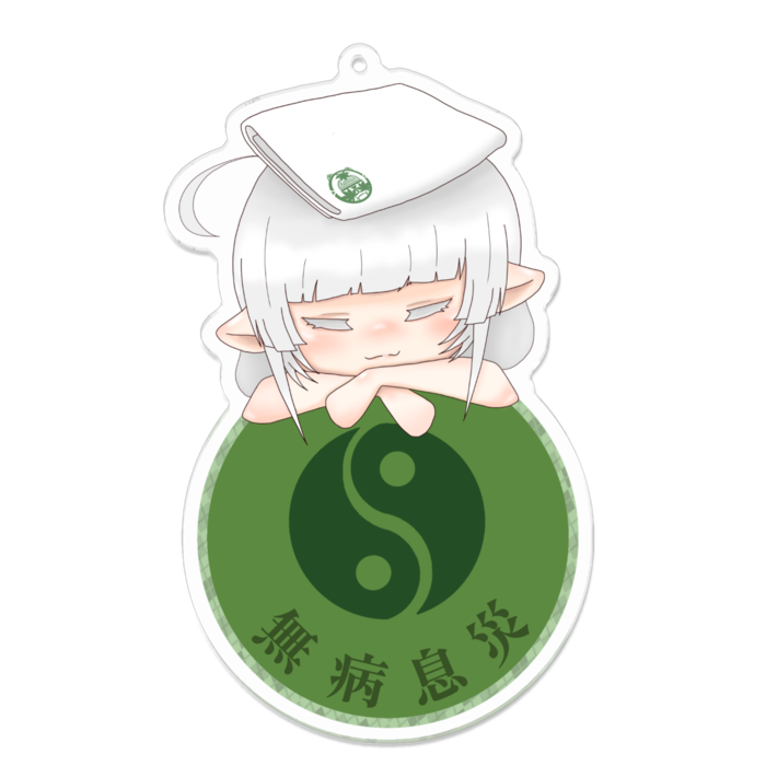 アクリルキーホルダー - 100 x 100 (mm)