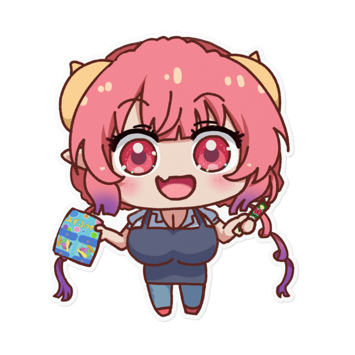 ステッカー(白) - 160 x 160 (mm)