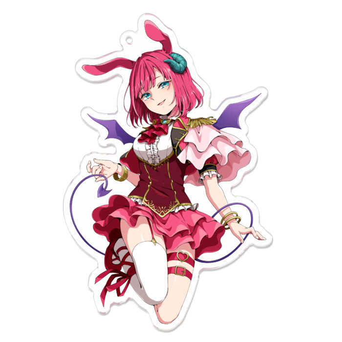 アクリルキーホルダー - 100 x 100 (mm)