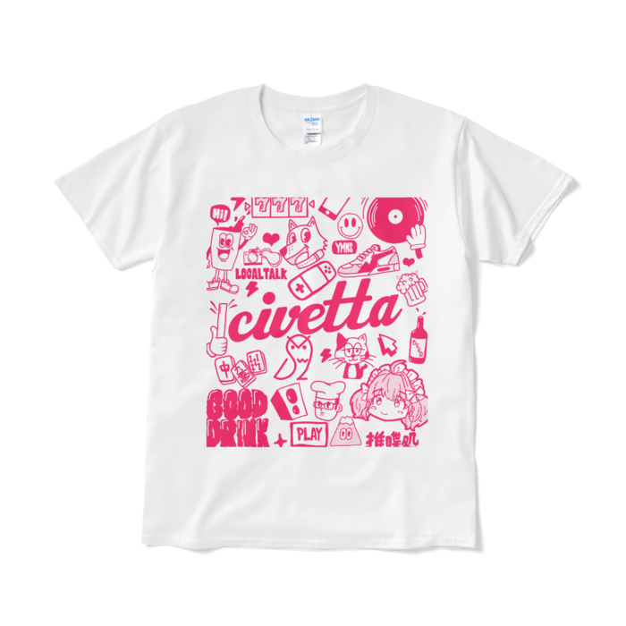 Tシャツ(短納期) - L - ホワイト