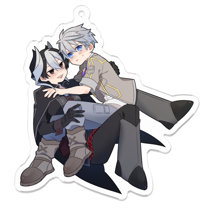 アクリルキーホルダー - 70 x 70 (mm)