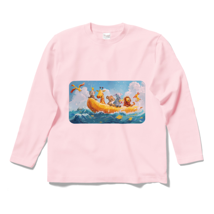 ロングスリーブTシャツ - S - ライトピンク