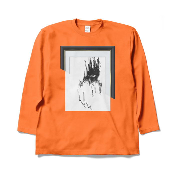 ロングスリーブTシャツ - XL - オレンジ
