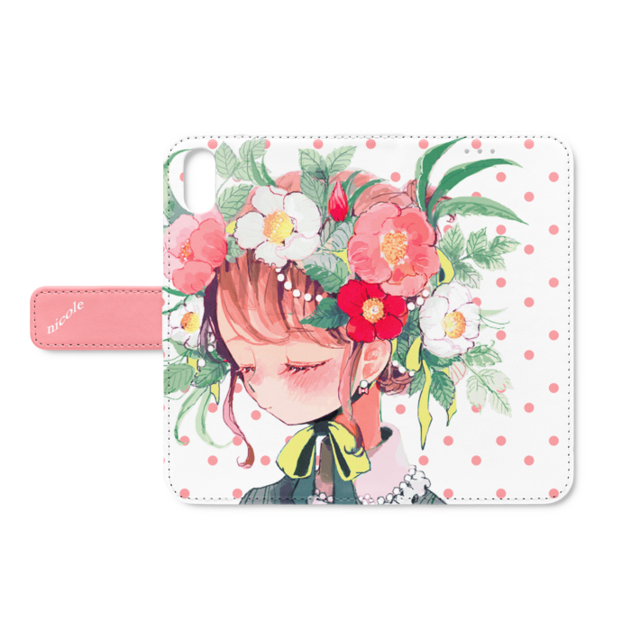 手帳型iPhoneケース - iPhone X - ストラップ穴 なし