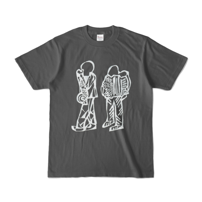 カラーTシャツ - S - チャコール (濃色)