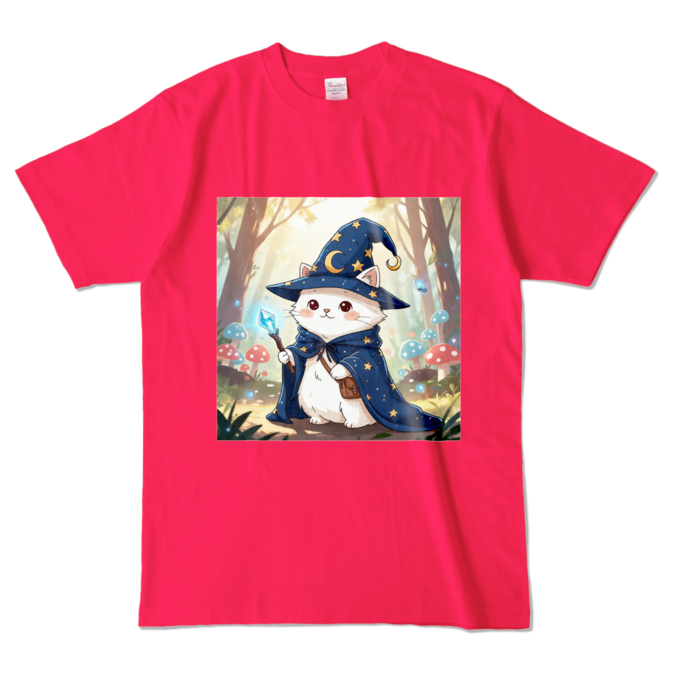 カラーTシャツ - L - ホットピンク (濃色)