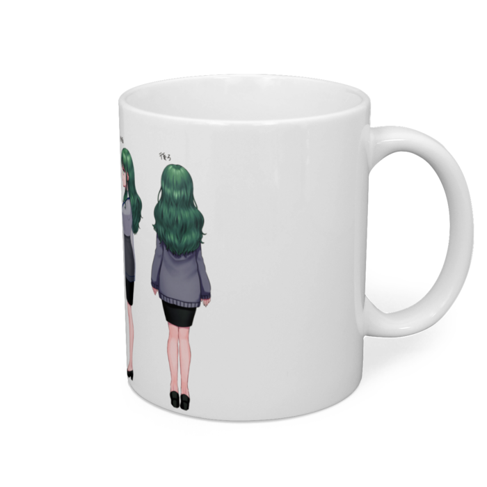 マグカップ - 直径 8 cm / 高さ 9.5 cm