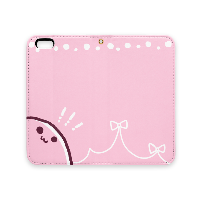 手帳型iPhoneケース（ベルトなし） - iPhone 6 / 6s - ストラップ穴 あり