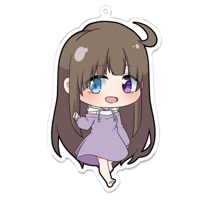 アクリルキーホルダー - 100 x 100 (mm)