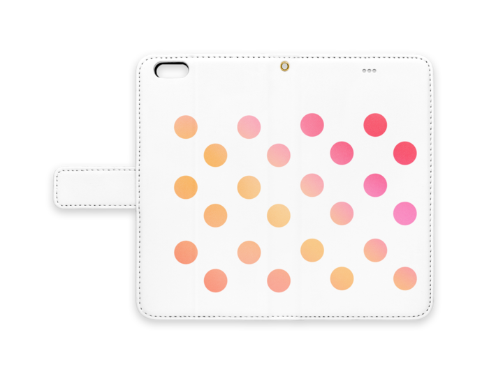 手帳型iPhoneケース - iPhone6 Plus - ストラップ穴 あり