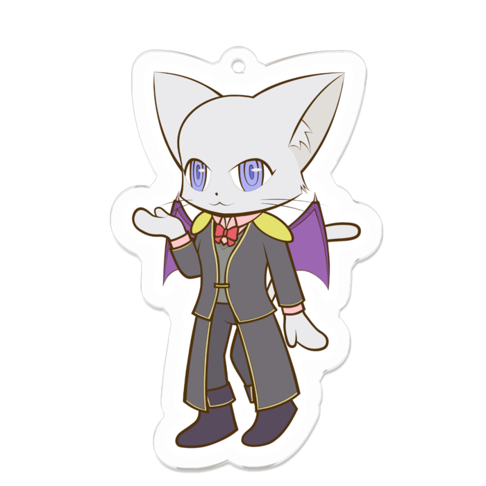 大きいラテさん - 70 x 70 (mm)