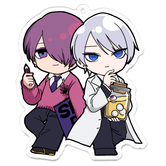 アクリルキーホルダー - 70 x 70 (mm)