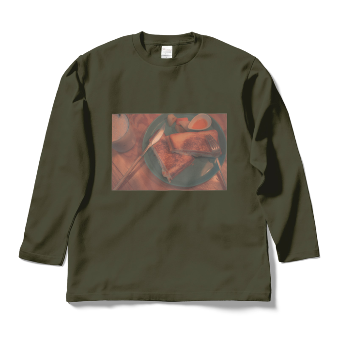 ロングスリーブTシャツ - L - アーミーグリーン