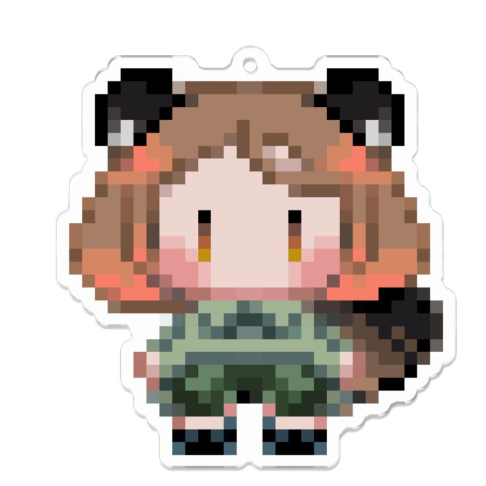 アクリルキーホルダー - 70 x 70 (mm)
