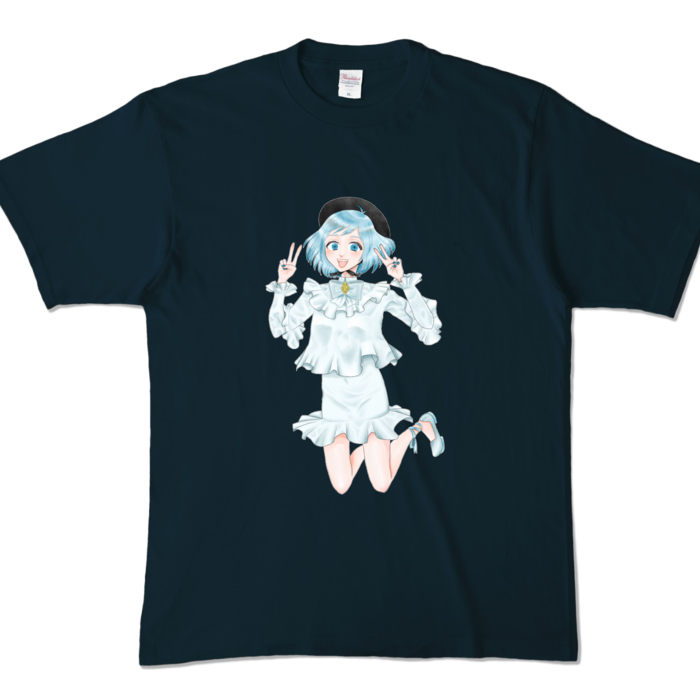 カラーTシャツ - XL - ネイビー (濃色)