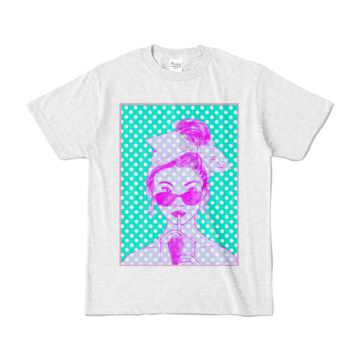 カラーTシャツ - S - アッシュ (淡色)