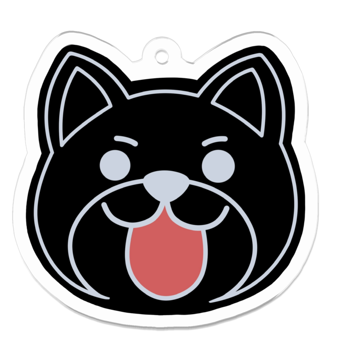 アクリルキーホルダー - 50 x 50 (mm)