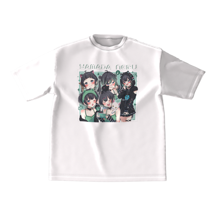 白ビッグシルエットTシャツ　 - M - 