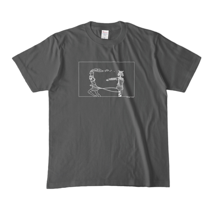 カラーTシャツ(濃色) - M - チャコール