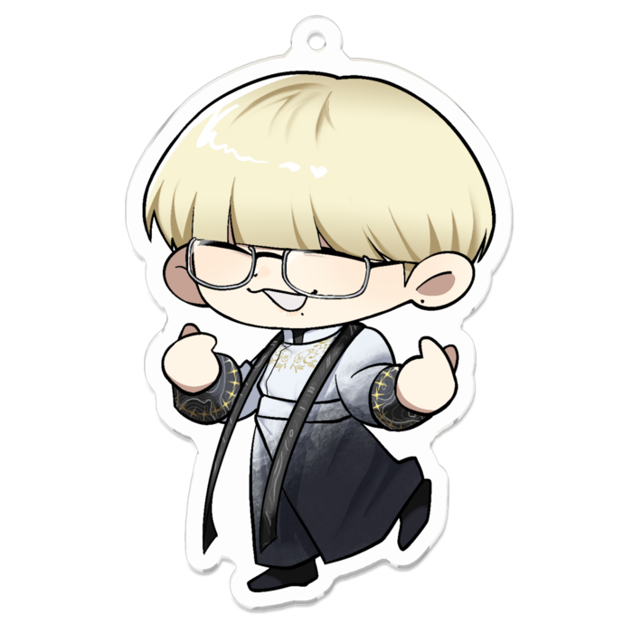 アクリルキーホルダー - 70 x 70 (mm)