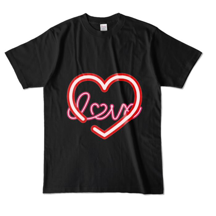 カラーTシャツ - L - ブラック （濃色）