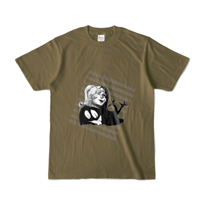 カラーTシャツ - S - オリーブ （濃色）