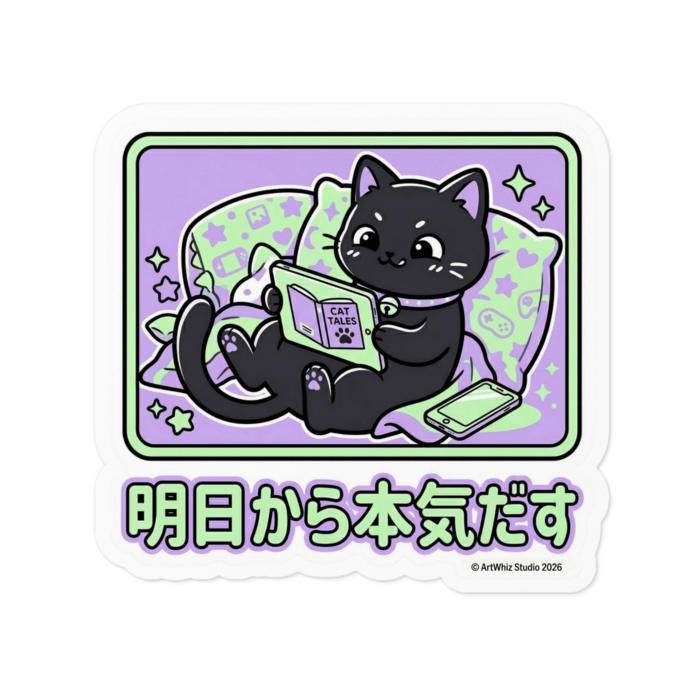 ステッカー - 100 x 100 (mm)