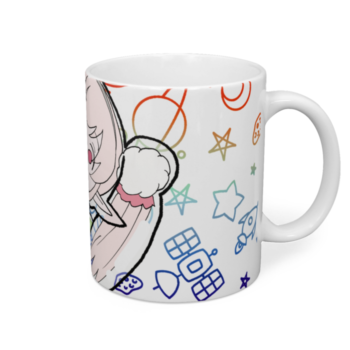 マグカップ - 直径 8 cm / 高さ 9.5 cm