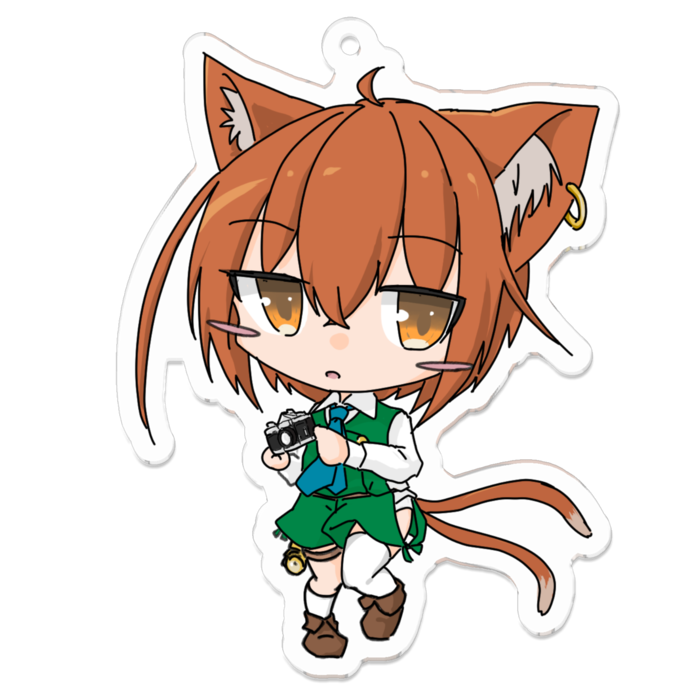 アクリルキーホルダー - 70 x 70 (mm)