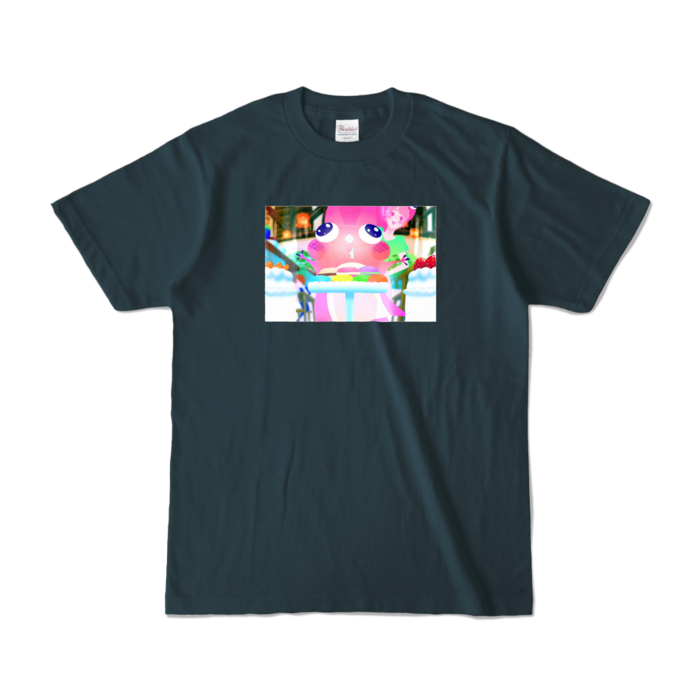 カラーTシャツ - S - デニム (濃色)