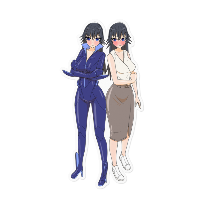 ステッカー - 160 x 160 (mm)