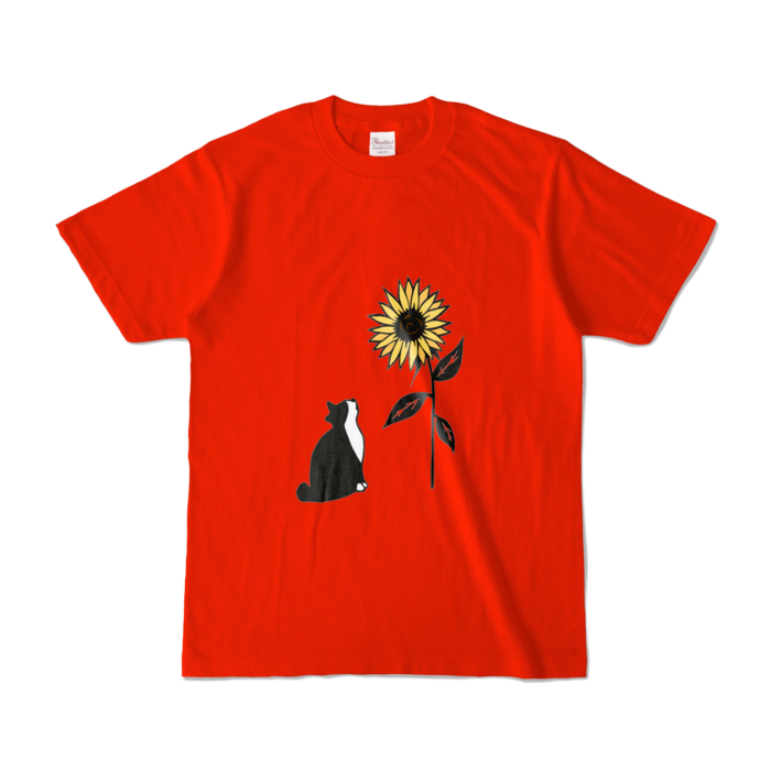 カラーTシャツ - S - レッド (濃色)