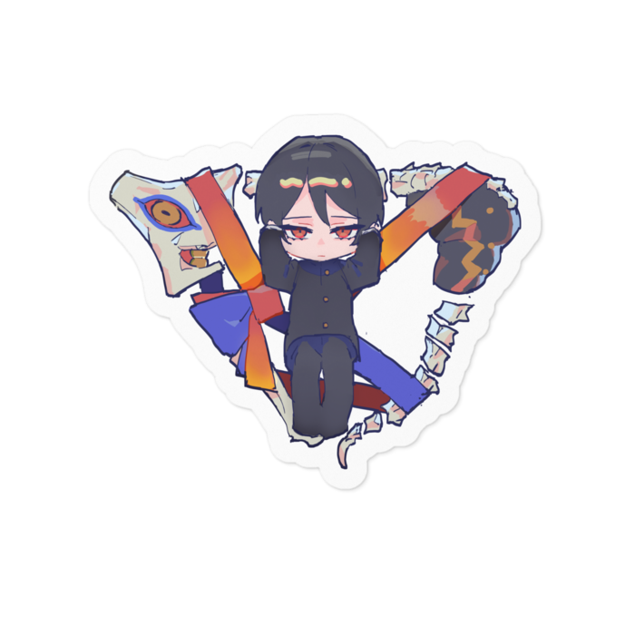 ステッカー - 100 x 100 (mm)