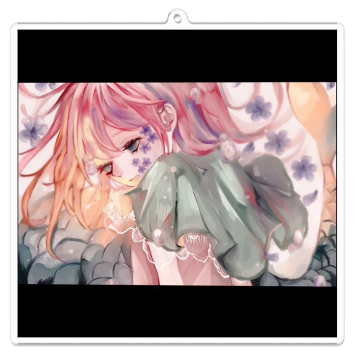 アクリルキーホルダー - 100 x 100 (mm)