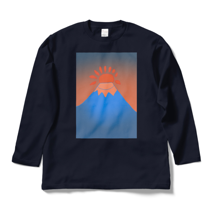 ロングスリーブTシャツ - L - ネイビー